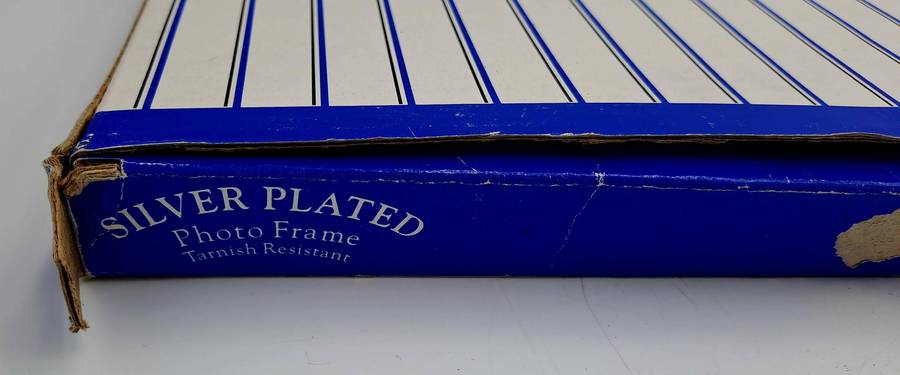 Silver Plated Photo Frame 20x25cm Hand Polished & Laquer Coated-Boxed-Tarnish Resistand