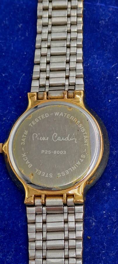 Pre-Owned Pierre Cardin Paris P25-8003 Quartz Watch -Working -Boxed