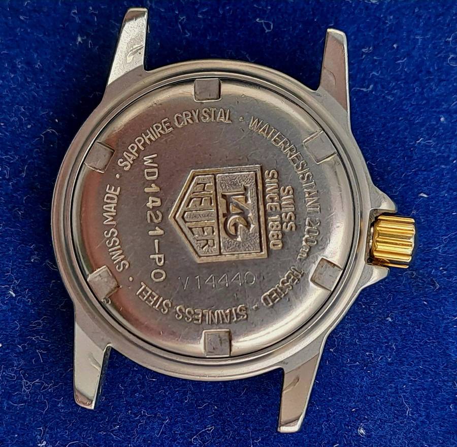 Original Pre-Owned Tag Heuer 2,95 Professional Quartz Watch -Working