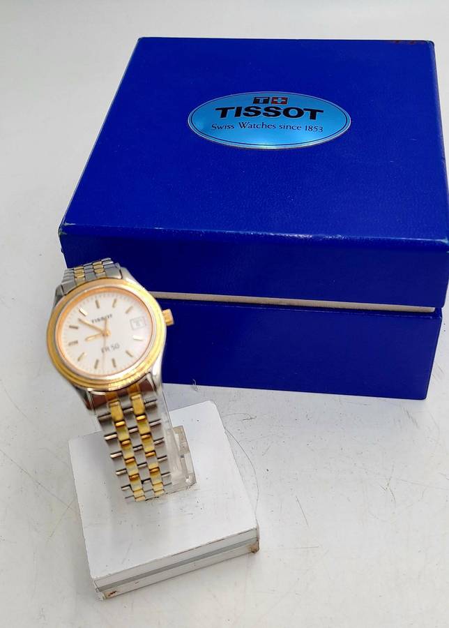 Original Pre-Owned ladies Tissot PR50 Quartz Watch -Working boxed