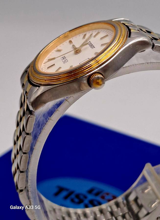 Original Pre-Owned ladies Tissot PR50 Quartz Watch -Working boxed