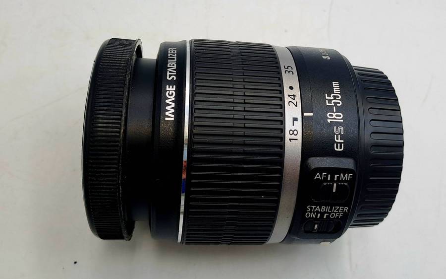 Pre-owned Canon EOS 600D Camera Combo with 55-250mm Zoom and 18-55mm Lenses