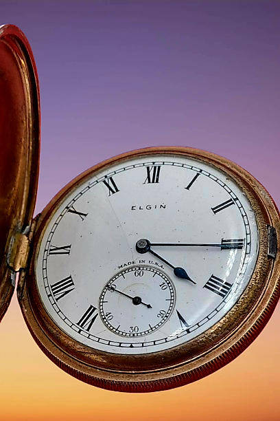 1920's Elgin Pocket Watch SN 30603152 7 Jewels Case No 4373899 USA- NOT Working