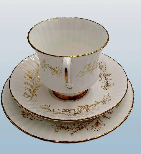 Vintage Paragon Lafayette Tea Trio- By appointment  to the Queen-