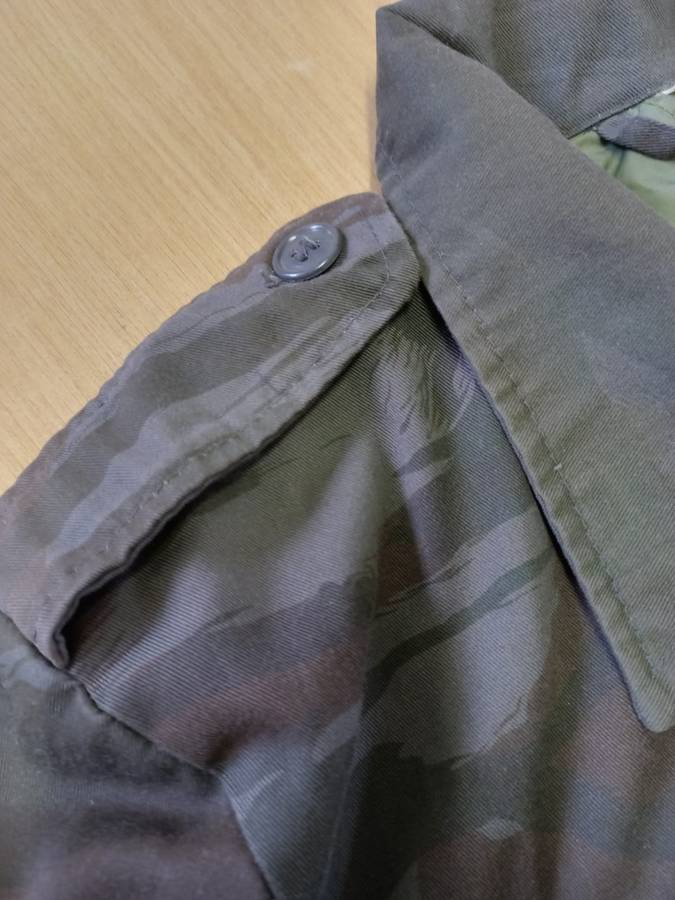 FAPLA Bushwar Jacket in Grey Lizard print