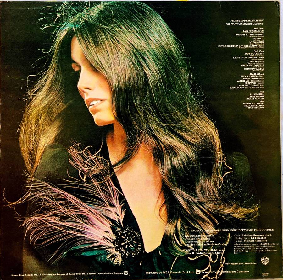 EMMYLOU HARRIS - QUARTER MOON IN A TEN CENT TOWN [LP]