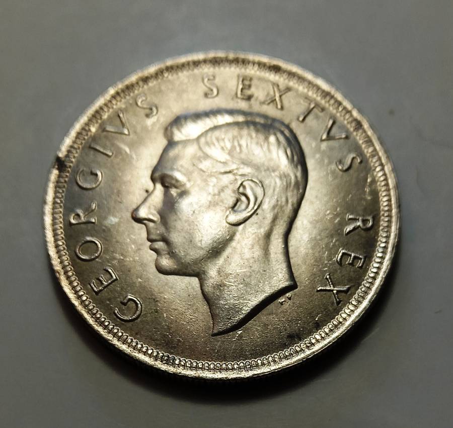 RSA, 5 Shilling, George VI, 1952