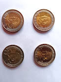 2008 Mandela 90th birthday R5 / UNC , one bid for all 4.