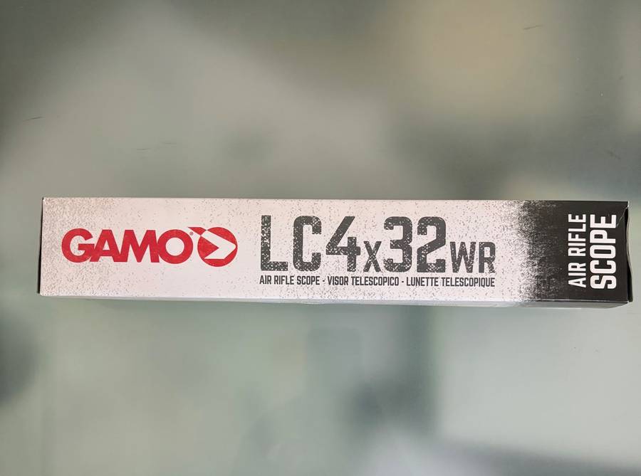 GAMO LC4X32WR air rifle scope with rings