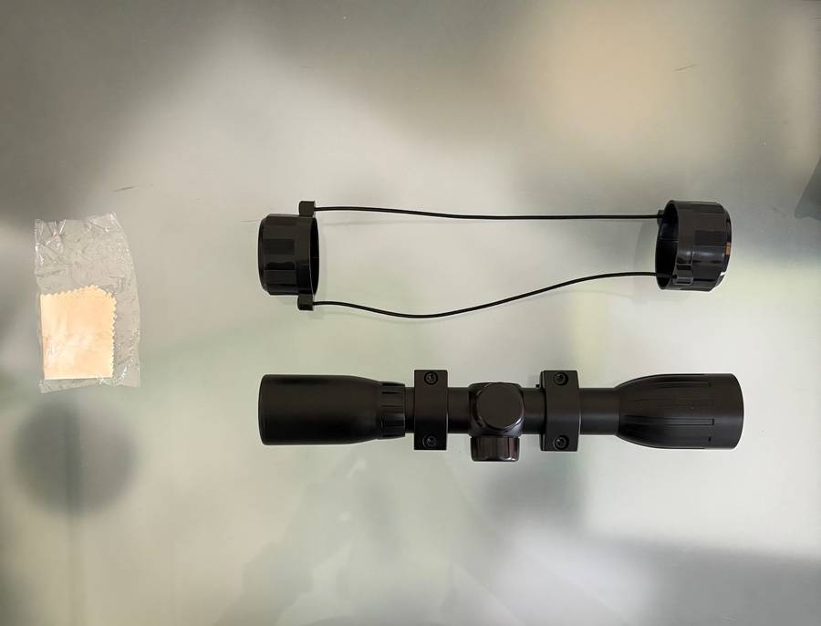 GAMO LC4X32WR air rifle scope with rings