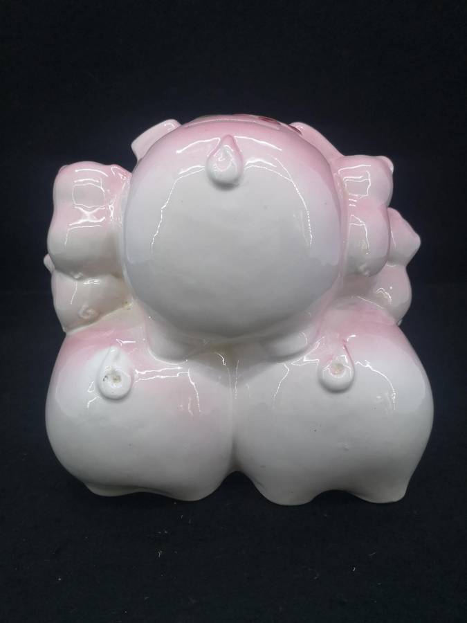 Cute ceramic piggy bank