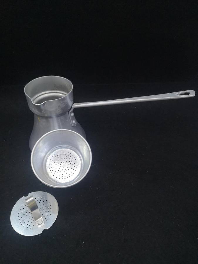 Turkish aluminum coffee pot Tournus France