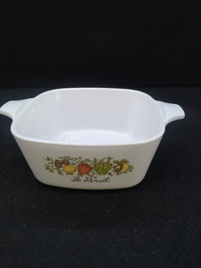 Vintage Corning Ware P 43 B 700ml casserole "Spice of Life - Le Persil