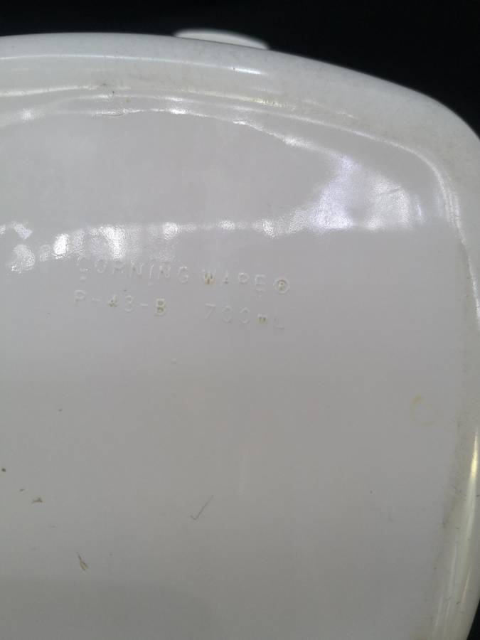 Vintage Corning Ware P 43 B 700ml casserole "Spice of Life - Le Persil