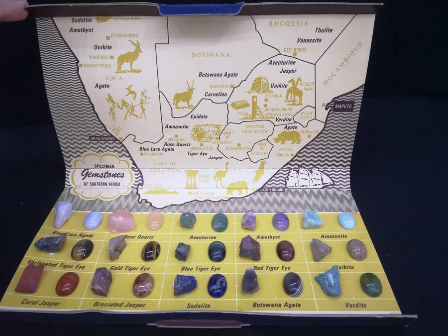 Specimen Gemstones of Southern Africa - Vintage
