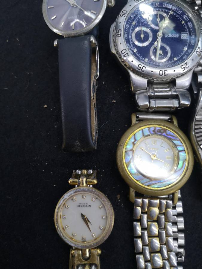Secondhand Watches from a jewelry shop auction. Selling as is - not tested