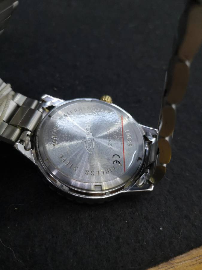 Dugena Sea teck WR100 men's watch - untested from shop auction