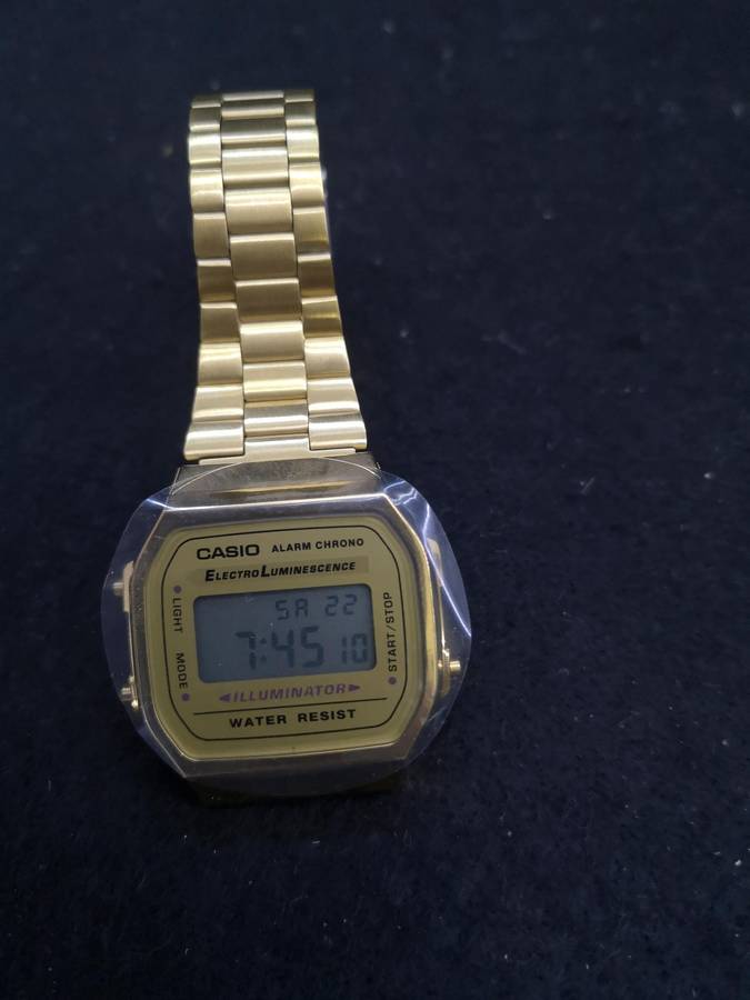 Casio Electro Luminescence watch - untested from shop auction