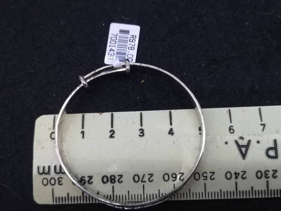 925 Silver adjustable Baby bangle