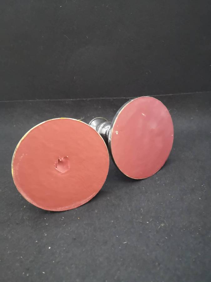 Pair Candle sticks silver