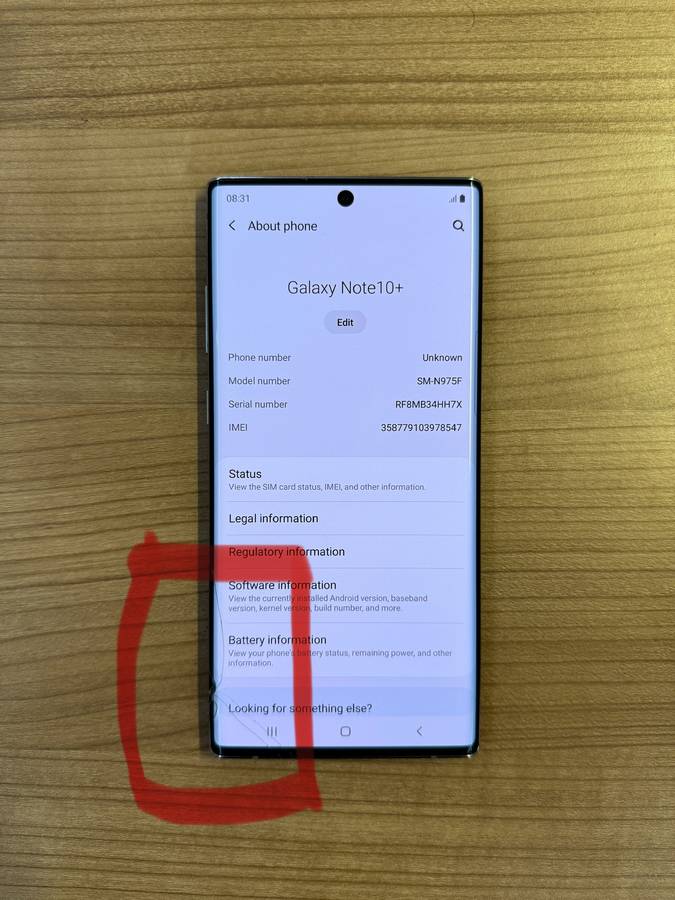 SAMSUNG NOTE 10 PLUS  256GB -  PLEASE READ