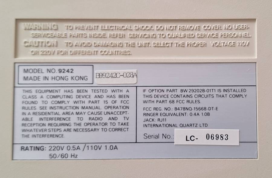 Unknown 80186 portable