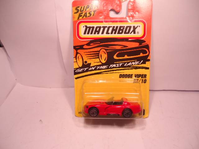 Matchbox Superfast - Dodge Viper RT/10 - The Viper TV Show - # 10 - 1995