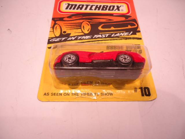 Matchbox Superfast - Dodge Viper RT/10 - The Viper TV Show - # 10 - 1995