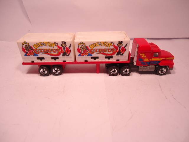 Matchbox Convoy Series - Mack Container Truck - Big Top Circus - # CY 28