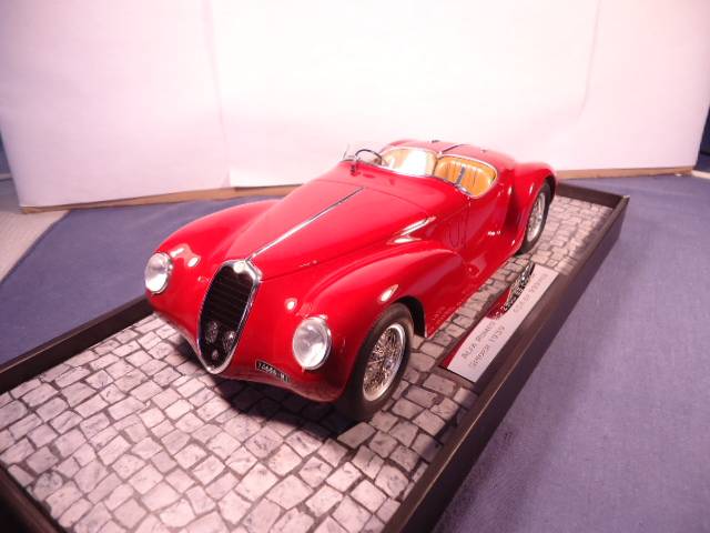 Minichamps - 1939 Alfa Romeo 6C 2500 SS Corsa Spider - First Class Collection -  # 107120230