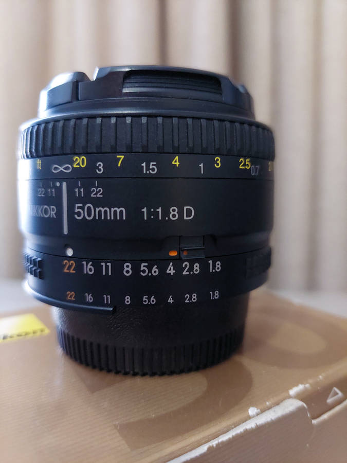 Nikon 50mm f1.8D