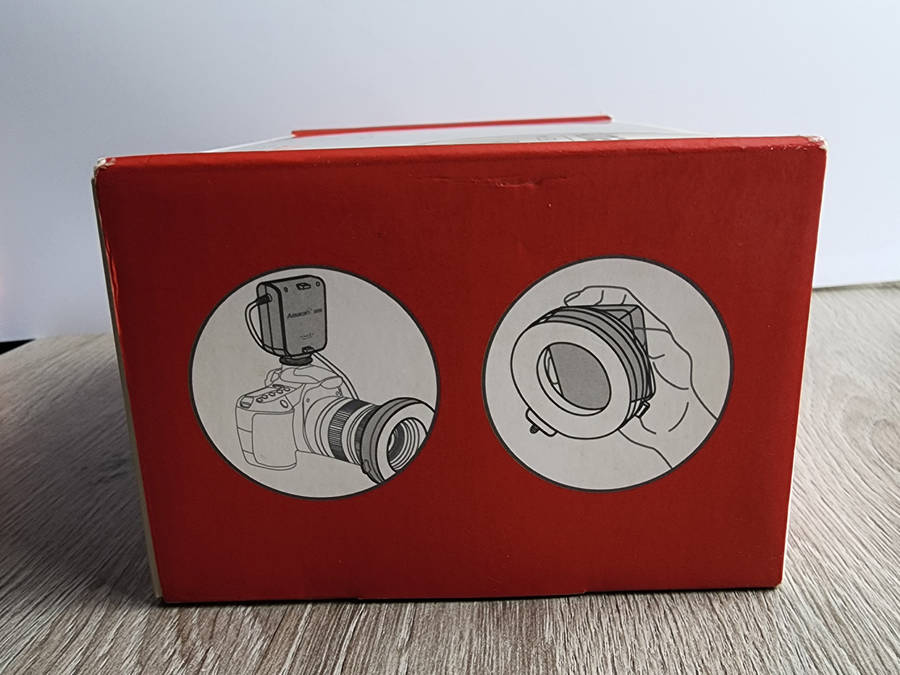 Aputure Amaran Halo AHL-HN100 LED Ring Flash Light for Nikon DSLR Camera