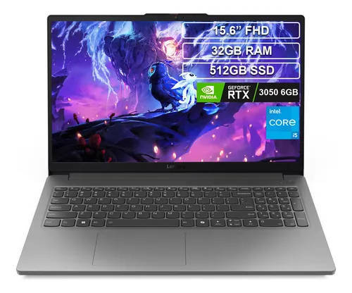 *GAMING BEAST*GAMING LENOVO LOQ*12TH GEN I5,32GB RAM,512GB SSD, 6GB NVIDIA RTX3050, ONLY R11999