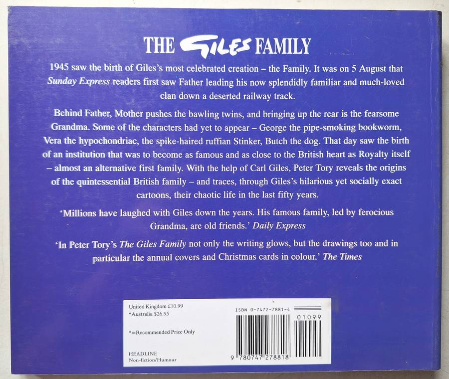 The Giles Family: A life in cartoons The illustrated history of Britain's best-loved family