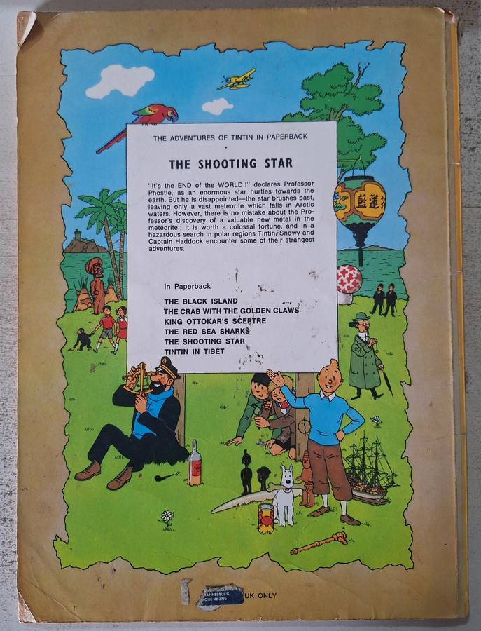 The adventures of Tintin: The Shooting Star