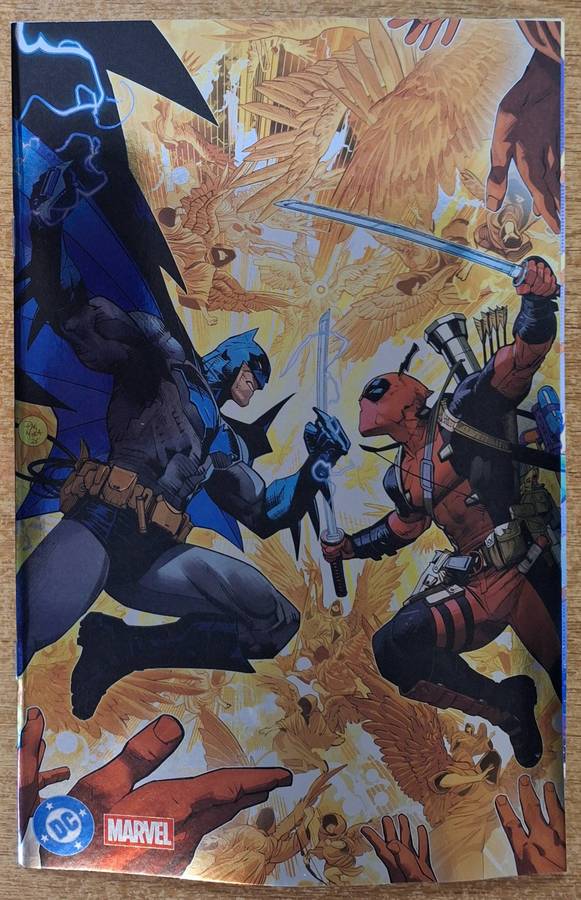 Batman/ Deadpool #1T (2025) foil cover