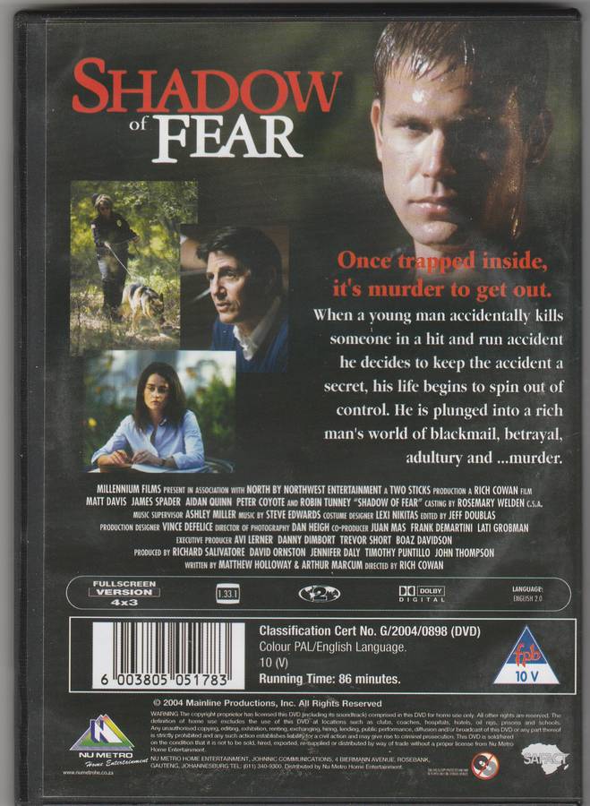 Shadow of fear