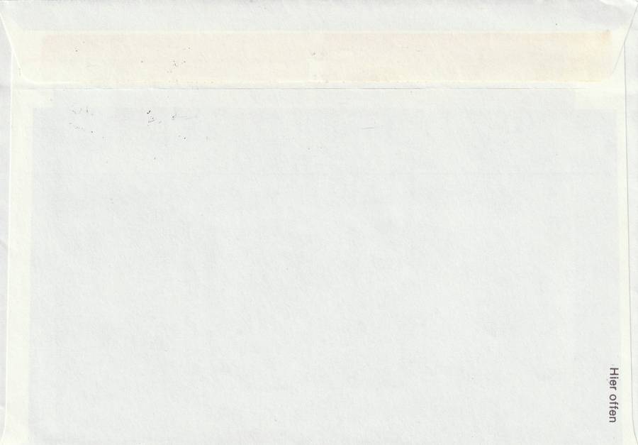 Germany Federal Cover - 1986 - Clara Schumann slogan Hamm Ihre Einkaufsund Erlebnisstadt