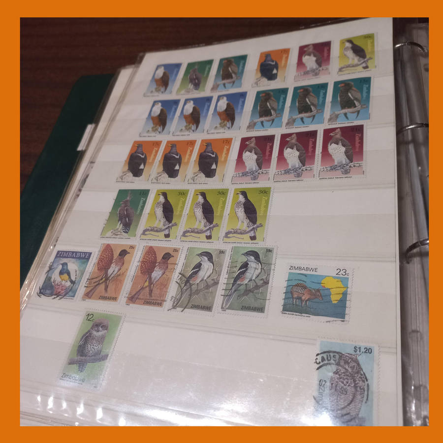 Southern Africa Collection in Lever Arch File  25 Stock Pages Including 1994 Mandela Issue