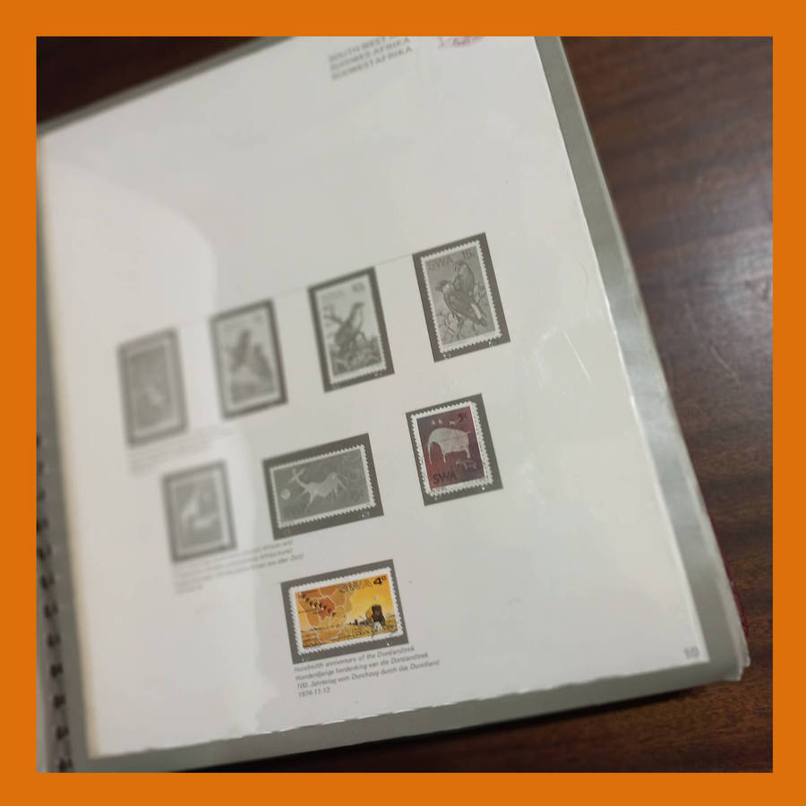 SWA Preprinted Album with Dust Cover Stamps and FDC's over 3kg