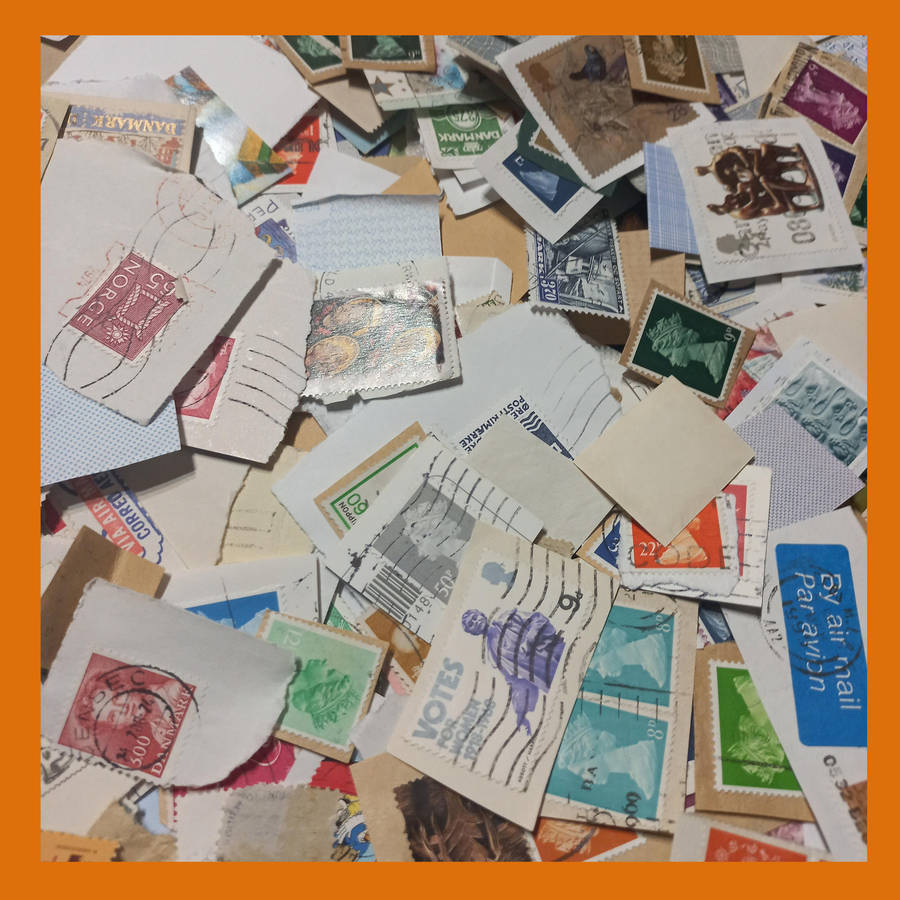 World Kiloware on Paper  400g Mix Strong in GB (Includes Machins) Scandinavia and Germany