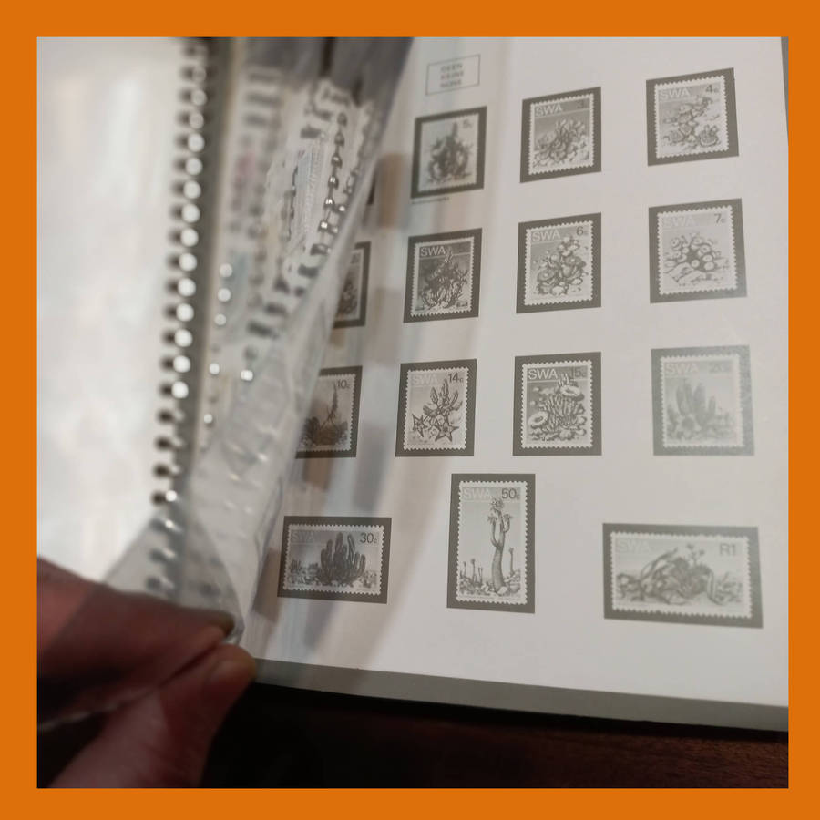 SWA Preprinted Album with Dust Cover Stamps and FDC's over 3kg
