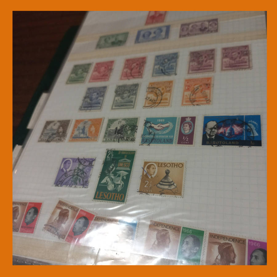 Southern Africa Collection in Lever Arch File  25 Stock Pages Including 1994 Mandela Issue