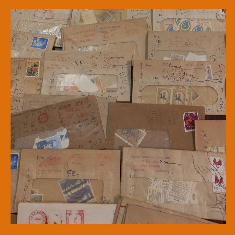 South Africa  Republic & Union Era Stamp Accumulation in Envelopes