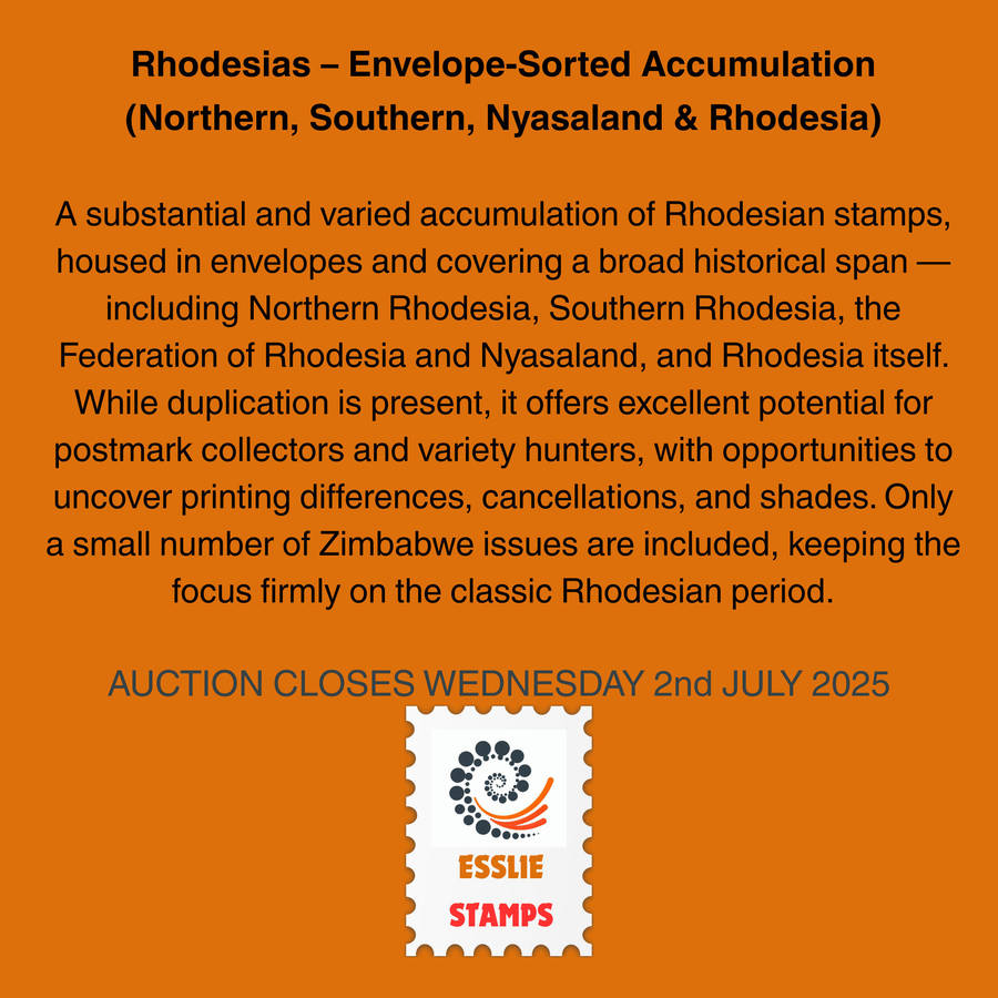 Rhodesia's  Envelope-Sorted Accumulation (Northern, Southern, Nyasaland & Rhodesia)