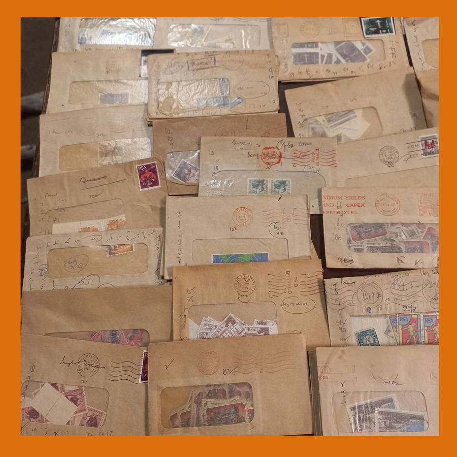 South Africa  Republic & Union Era Stamp Accumulation in Envelopes