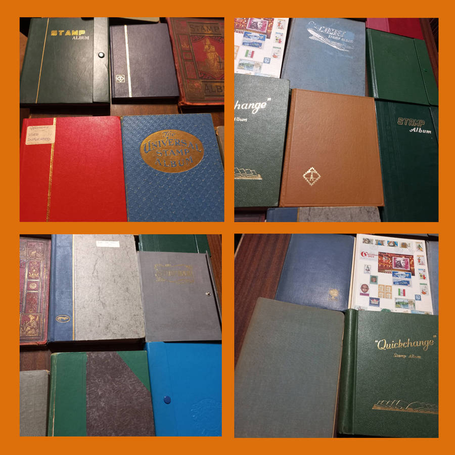 World & South Africa Stamps in 20+ Compact Stock Books  Thousands stamps also 3 Empty for Expansion