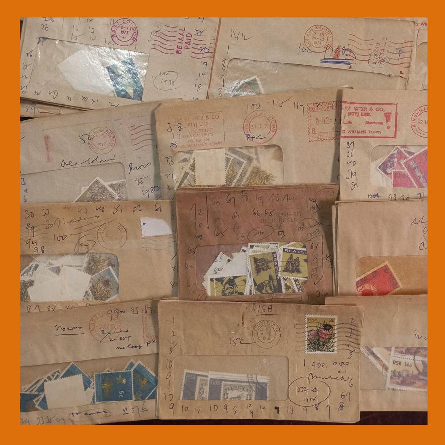 South Africa  Republic & Union Era Stamp Accumulation in Envelopes