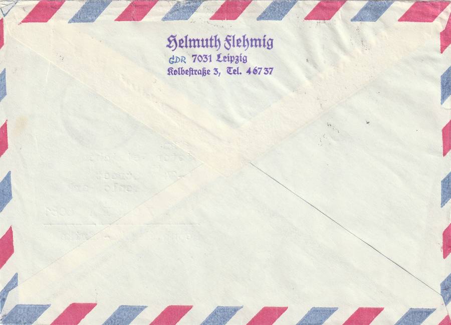 Germany DDR Cover Registered Einschreiben - 1979 - Year of the Child Youth Festival