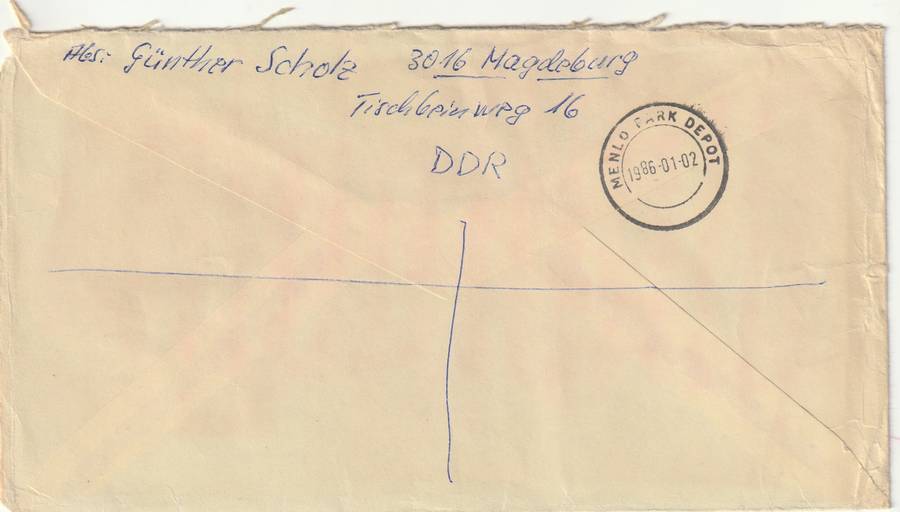 Germany DDR Cover Einschreiben Registered- 1984 - Dresden Opera House Marionette Puppet COA Berlin